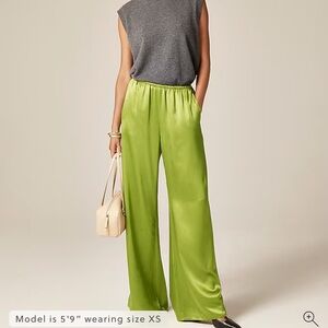 Jcrew cosmo satin pant